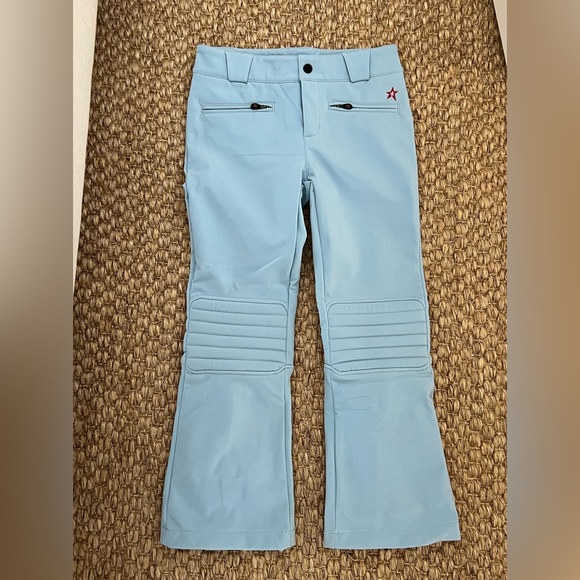 Perfect Moment Other - PERFECT MOMENT Girls Sz 10 Aurora Flare Sky Blue Ski Snow Pants NEW WITHOUT TAGS